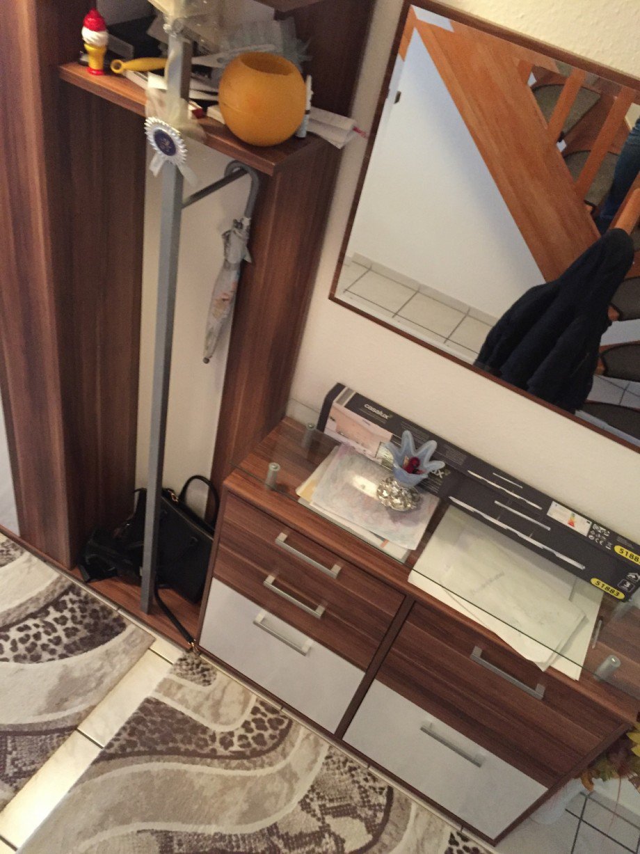 Blick von der Treppe Etagenwohnung Troisdorf