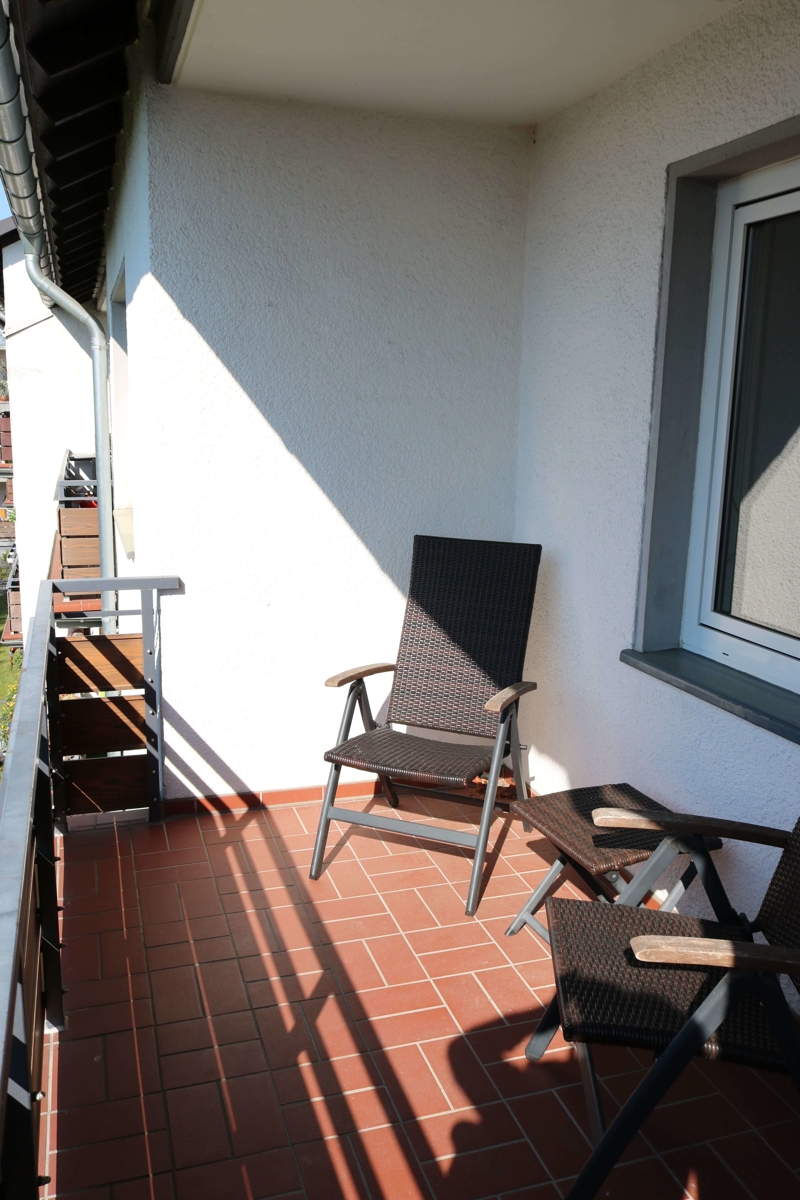 Ansicht Balkon Etagenwohnung Sankt Augustin