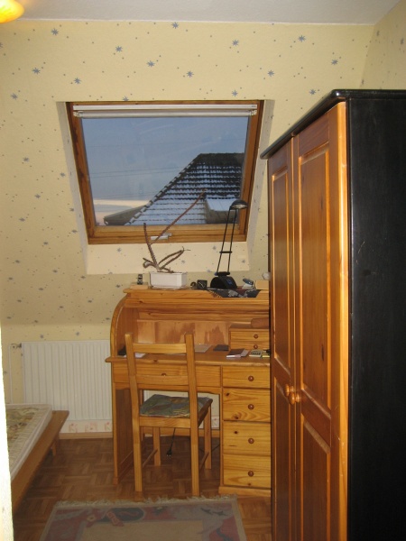 Ansicht 2 Schlafzimmer Dachgeschosswohnung Troisdorf