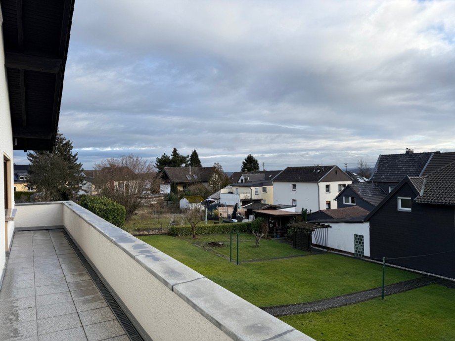 Ansicht gro�e Dachterrasse Einfamilienhaus Thomasberg